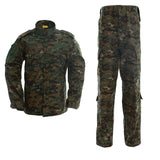 Digital Woodland BDU Combat Pants + Jacket Set 65/35 Poly/Cotton Rip Stop
