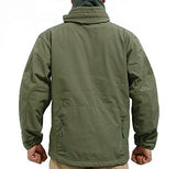Stalker Soft Shell Waterproof & Windproof Fleece Hooded Jacket - Green