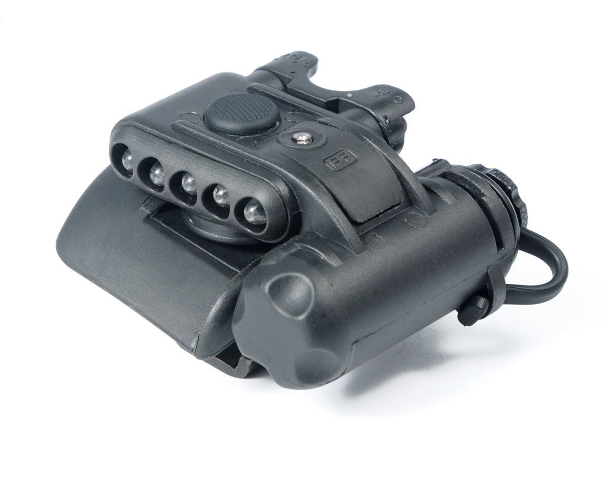 LED Tactical Helmet Light - Illuminates 1000 Feet Ahead Military Construction Flashlight Full 360 Rotation Weatherproof Shock Proof Easily Detaches Han