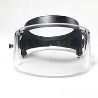 Ballistic Face Shield - Picatinny or Clamp attachment systems