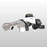 DLP Tactical Full-Coverage ANSI Rated Face Shield - Picatinny Rail Attachment System