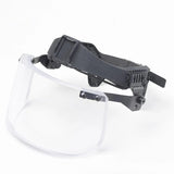 Ballistic Face Shield - Picatinny or Clamp attachment systems