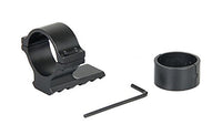 Adaptador de anillo para mira telescópica DLP Tactical de 1”/25 mm/30 mm con montaje en riel Picatinny 