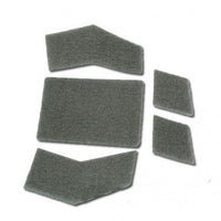 Juego de cierres de velcro mejorados para casco EXFIL del equipo Wendy