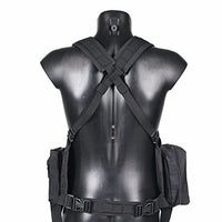 Chaleco táctico DLP RRV Chest Rig MOLLE con cuatro bolsillos