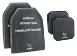 EMG Tactical Dummy Training SAPI Plate Insert with Side Plates Size Medium (Set of Four)