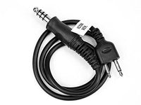 Cable adaptador de conector/auricular/PTT para aviación militar DLP Tactical U93/U174 a Kenwood/Baofeng/Motorola/Midland/Icom/Yaesu