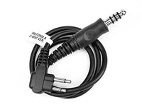 Cable adaptador de conector/auricular/PTT para aviación militar DLP Tactical U93/U174 a Kenwood/Baofeng/Motorola/Midland/Icom/Yaesu