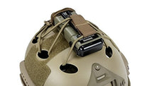 DLP Tactical Helmet Bungee Gear Retention System for OPS-Core FAST, Team Wendy EXFIL, or similar Bump Helmet