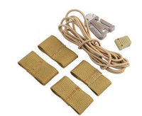 DLP Tactical Helmet Bungee Gear Retention System for OPS-Core FAST, Team Wendy EXFIL, or similar Bump Helmet