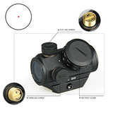 DLP Tactical HD5411 Picatinny Mount Micro Red Dot Sight with 1" Riser Mount