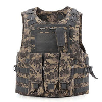 Marinus Cable Releasable MOLLE Plate Carrier Vest with Three Pouches