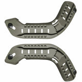 Kit de riel lateral para accesorios tácticos DLP para casco de combate ACH/MICH