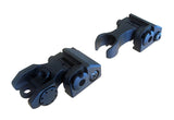 Spartan Metal Folding Front & Rear BUIS Iron Sight Set