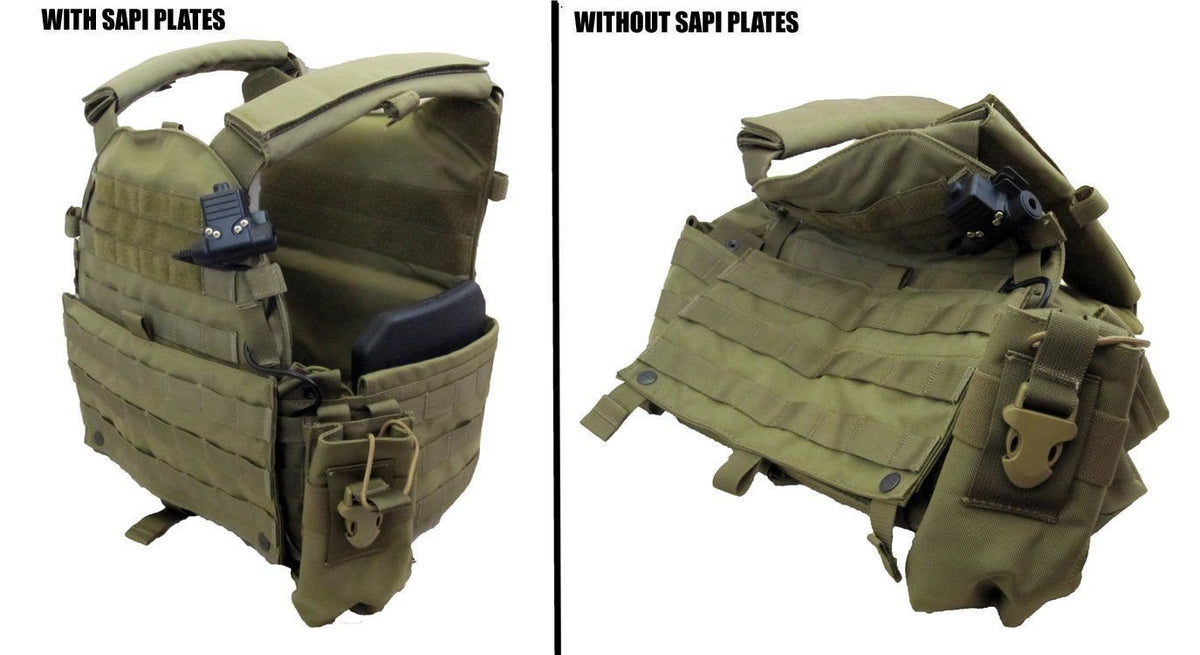 EMG Tactical Dummy Training SAPI Plate Insert Size Medium (One Pair ...