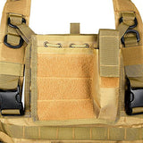 Chaleco táctico DLP RRV Chest Rig MOLLE con cuatro bolsillos