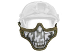 DLP Tactical Quick Release Mesh Steel Face Mask for ARC Rail Equipped FAST/ACH/MICH Combat Helmet