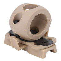 Soporte de linterna giratorio de 1” para casco equipado con riel ARC 