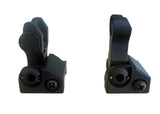 Spartan Metal Folding Front & Rear BUIS Iron Sight Set