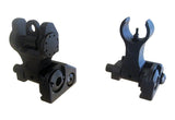 Spartan Metal Folding Front & Rear BUIS Iron Sight Set