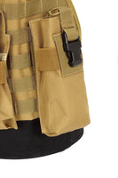 Chaleco táctico DLP RRV Chest Rig MOLLE con cuatro bolsillos
