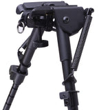 DLP Tactical Spring Eject 6” Picatinny Rail Mount Bipod