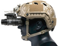 3-Hole Type 2 Skeleton NVG Mount Shroud compatible with ACH / MICH / OPS-Core FAST / Crye AirFrame Helmet