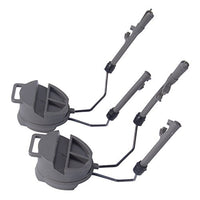 Headset Adaptor set compatible with Helmet ARC Rail and Peltor Headsets
