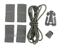 DLP Tactical Helmet Bungee Gear Retention System for OPS-Core FAST, Team Wendy EXFIL, or similar Bump Helmet