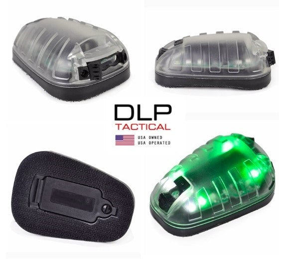 DLP Tactical 6 Gen 2 IR + Visible LED Strobe Emergency Helmet Mounted IFF Marker DLP Tactical 6 Gen 2 IR + Visible LED Strobe Emergency Helmet Mounted IFF Marker