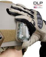 DLP Tactical 6 Gen 2 IR + Visible LED Strobe Emergency Helmet Mounted IFF Marker Light