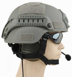DLP Tactical MSA style Side Accessory Rail kit for legacy ACH / MICH Combat Helmet