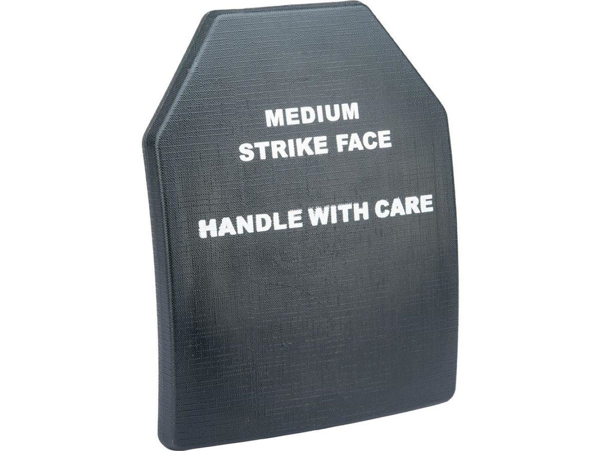 DLP Tactical Dummy Training SAPI Plate Polymer Insert with Side Plates