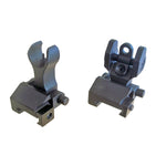 Spartan Metal Folding Front & Rear BUIS Iron Sight Set