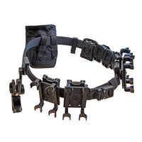 DLP Tactical Complete 3-Gun Competition Belt Rig System with Holster and Pouches