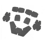 DLP Tactical Enhanced Hook and Loop Fastener Set for Crye AirFrame Helmet