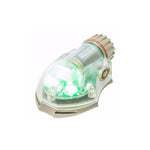 Luz de señalización IFF para montaje en casco, luz LED de emergencia estroboscópica IR + visible táctica DLP
