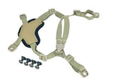 Sistema de suspensión X-Nape de alta resistencia para cascos de combate ACH/MICH/FAST/Crye AirFrame y similares 
