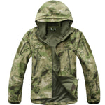 Stalker Soft Shell Waterproof & Windproof Fleece Hooded Jacket - A-TACS FG