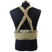 DLP Tactical MOLLE Battle Belt with Suspenders
