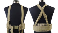 DLP Tactical MOLLE Battle Belt with Suspenders