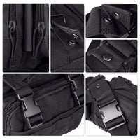 Bolsa táctica compacta DLP para tiro al blanco / Bolsa EDC de supervivencia compatible con MOLLE / Riñonera 
