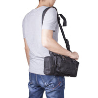 DLP Tactical Compact Range Bag / MOLLE Compatible EDC Bug Out Bag / Waist Pack