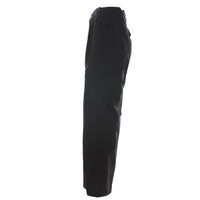 Black BDU Combat Pants + Jacket Set 65/35 Poly/Cotton Rip Stop