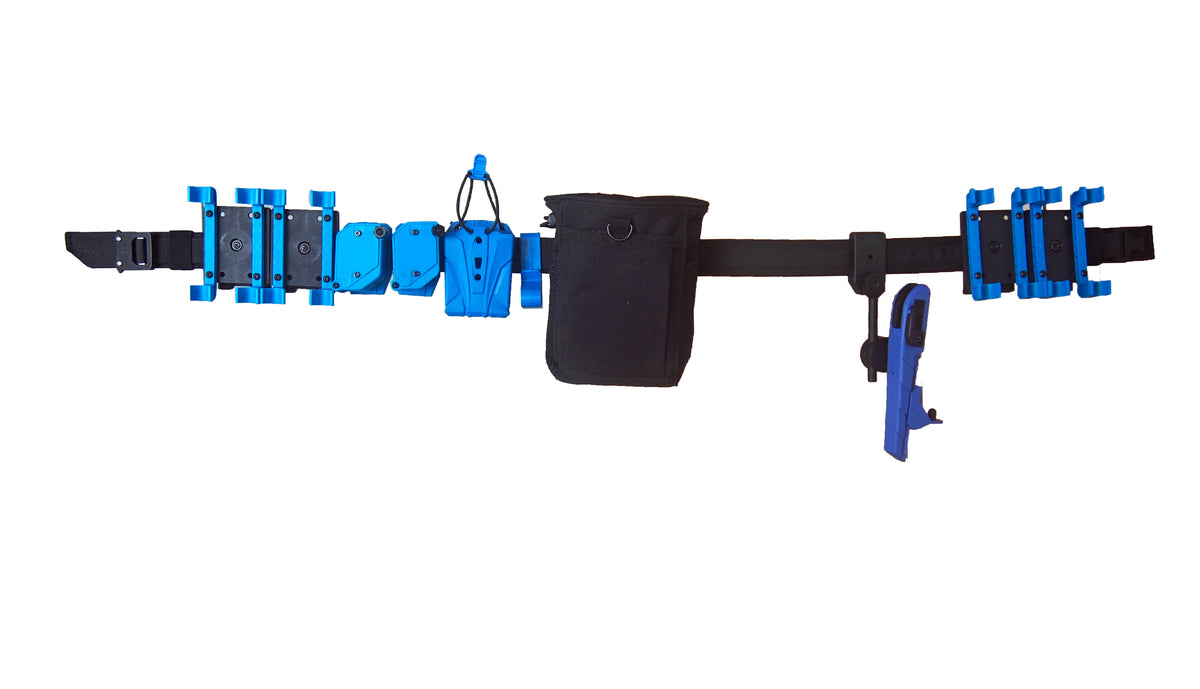 Belt Rig Setup DLP Tactical Complete 3-Gun Competition Belt Rig System with Holster a