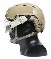 DLP Tactical Side Accessory Rail Kit for FAST / XP Style Helmets + NVG Bungees