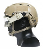 DLP Tactical Side Accessory Rail Kit for FAST / XP Style Helmets + NVG Bungees