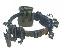 DLP Tactical Complete 3-Gun Competition Belt Rig System with Holster and Pouches