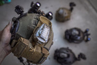 DLP Tactical 6 Gen 3 IR + Visible LED Strobe Emergency Helmet Mounted IFF Marker Light