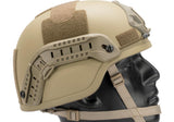 Kit de riel lateral para accesorios tácticos DLP para casco de combate ACH/MICH